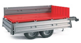 Bruder: Tipping Trailer - Red/Grey