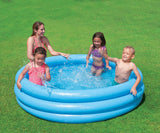 Intex: 3-Ring Paddling Pool - Crystal Blue