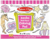 Melissa & Doug: Jumbo Colouring Pad - Pink (27.9 x 35.6cm)