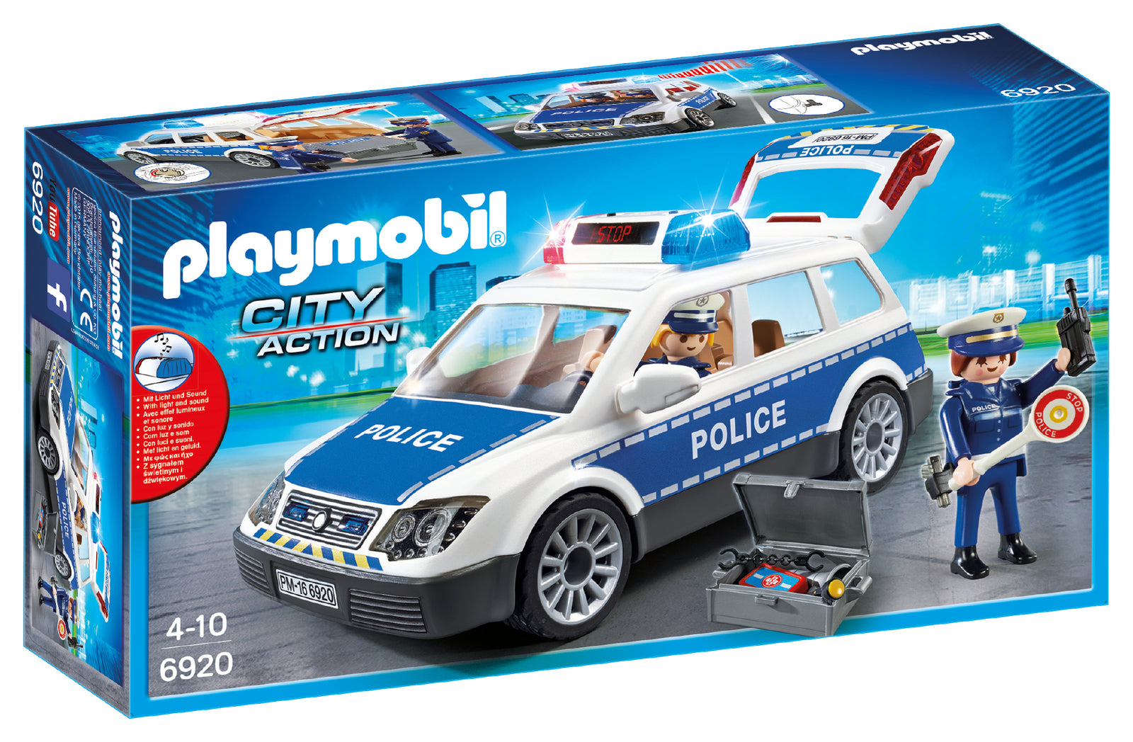 Playmobil: Police Car with Lights and Sounds