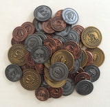 Viticulture: Metal Lira Coins (1 - 6 Players)