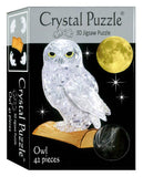 Crystal Puzzle: Clear Owl (42pc)