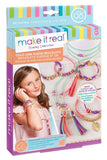 Make It Real: Gold link Suede Bracelets - Craft Kit