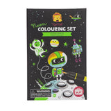 Tiger Tribe: Neon Colouring Set - Space