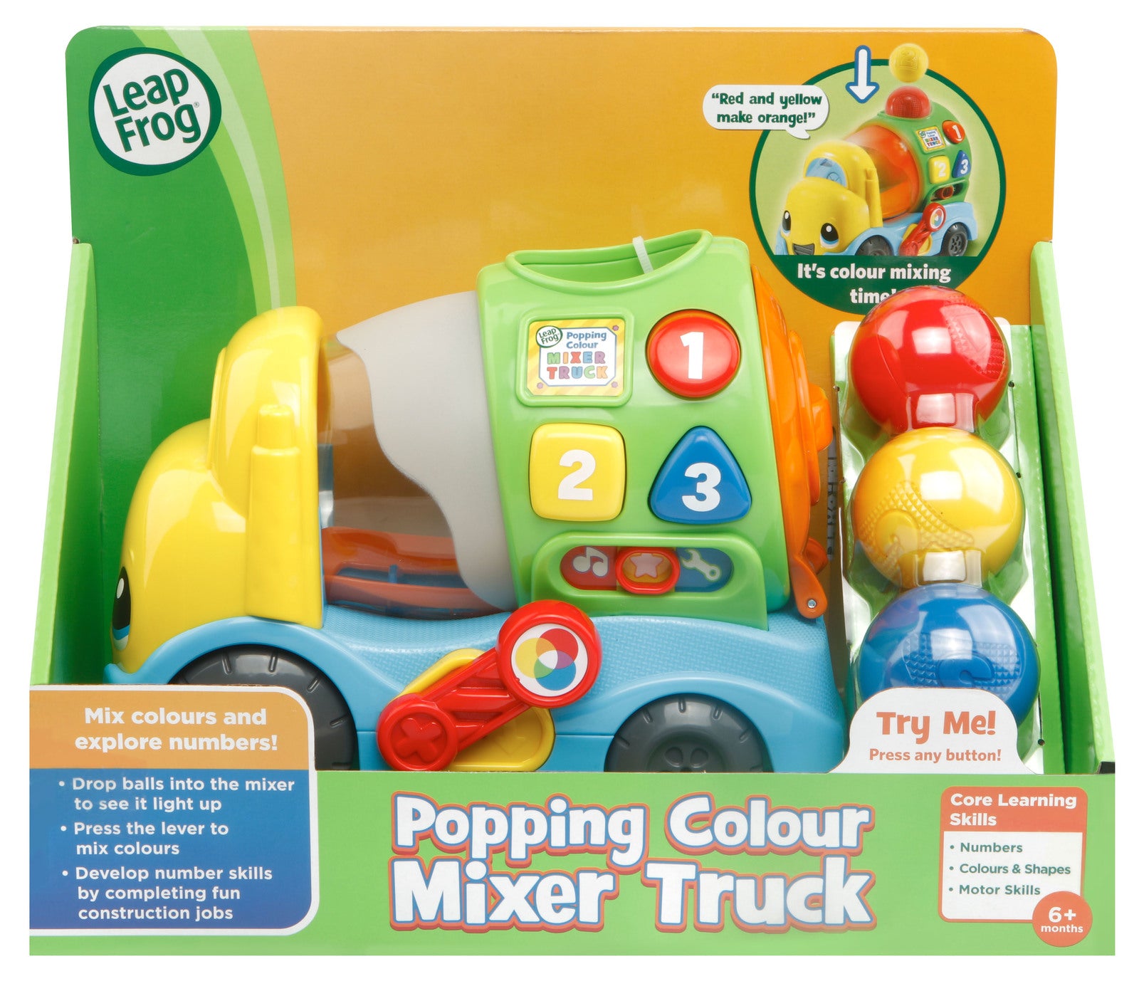 Leapfrog: Poppin Colour - Mixer Truck