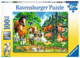 Ravensburger: Animal Get Together (100pc Jigsaw)