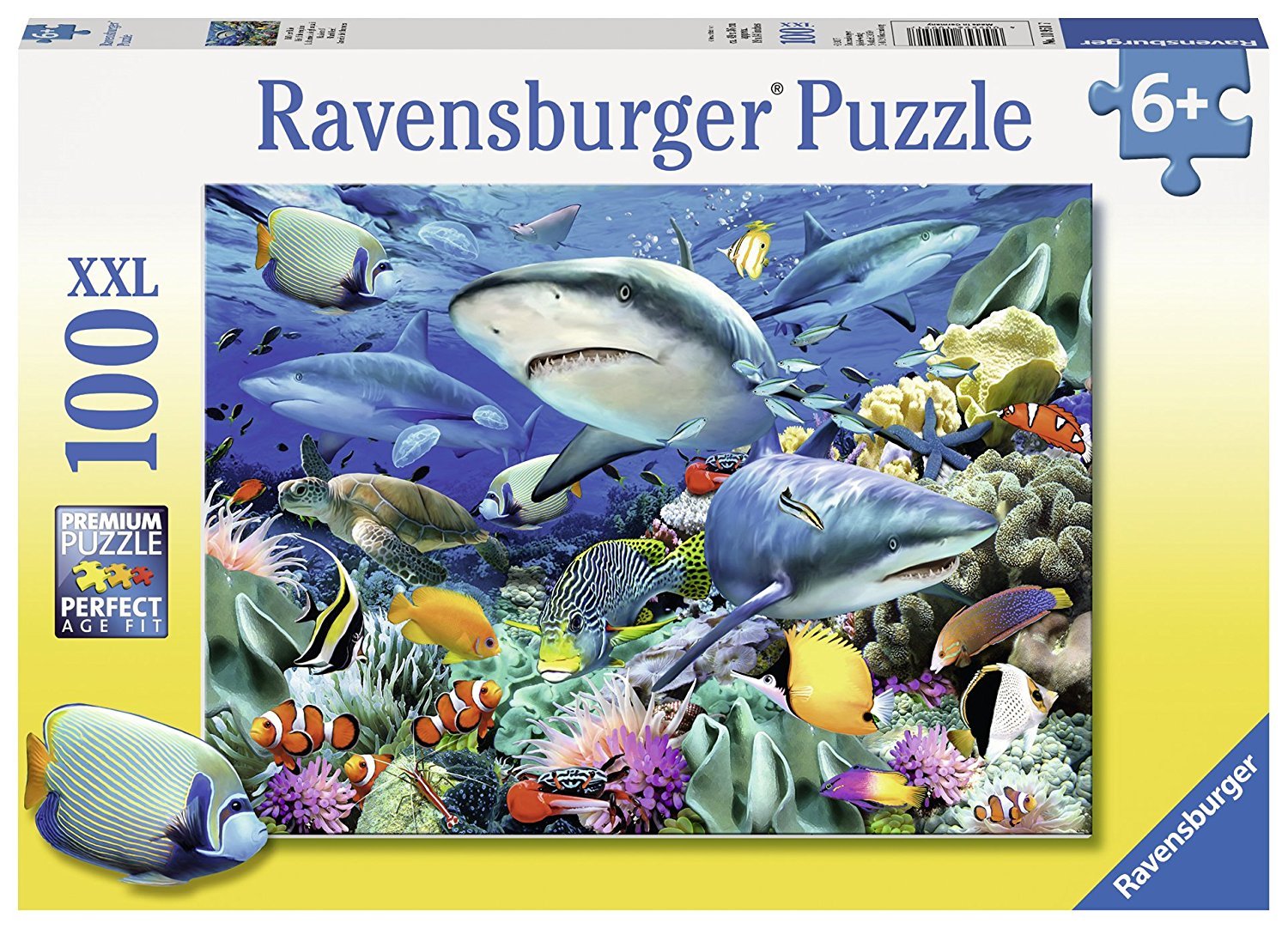 Ravensburger: Reef of the Sharks (100pc Jigsaw)