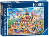 Ravensburger: Disney - Carnival Characters (1000pc Jigsaw)