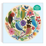 Galison: Circle of Avian Friends - Round Puzzle (1000pc Jigsaw)