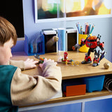 LEGO Sonic: Knuckles vs. Dr. Eggman Egg Crusher Mech - (77005)