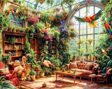 Hinkler: Mindbogglers Artisan - Greenhouse Library Puzzle (1000pc Jigsaw)