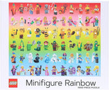 LEGO: Minifigure Rainbow Puzzle (1000pc Jigsaw)