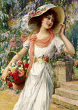 Enjoy Puzzle: Emile Vernon - The Flower Garden (1000pc Jigsaw)
