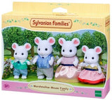 Sylvanian Families: Marshmallow Mouse Family