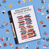 Chronicle Books: Bibliophile - Diverse Spines Puzzle (1000pc Jigsaw)