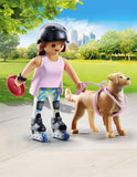 Playmobil: Skater with Retriever (71739)