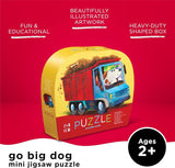 Crocodile Creek: Go Big Dog - Mini Puzzle (12pc Jigsaw)