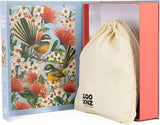 100%NZ: Native Flowers & Chatty Fantails Puzzle (1000pc Jigsaw)