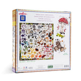 eeBoo: Mushroom Rainbow Puzzle (1000pc Jigsaw)
