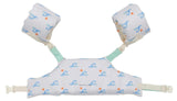 Sunnylife: Floatie Jacket - Sammy the Seagull Blue Wave (Ages 3-6)