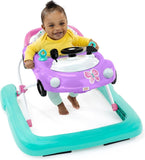 Bright Starts: Little Speedster 3 in 1 Car Walker - Purple Power