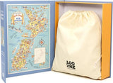 100%NZ: 1950s Fun Map Puzzle (1000pc Jigsaw)