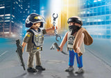 Playmobil: Duo Pack Tactical Police with Thief (71505)