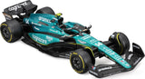 Bburago: 1:43 Diecast Vehicle - F1 Aston Martin AMR23 2023 (#14 Alonso)