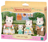 Sylvanian Families: Latte Cat Family