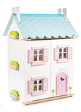 Le Toy Van: Blue Bird Cottage - with Furniture