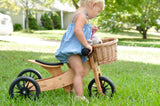 Kinderfeets: Wicker Basket - Balance Bike Accessory