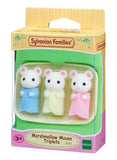 Sylvanian Families: Marshmallow Mouse Triplets
