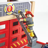 Hape: Fire-Engine - Wooden Playset