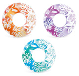 Intex: Clear Colour - Swim Ring (Assorted Designs)