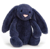Jellycat: Bashful Navy Bunny - Small Plush (18cm)