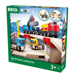 Brio: Railway - Rail & Road Loading Set