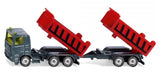 Siku: Truck with Dumper body & Tipping Trailer - Diecast Vehicle