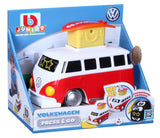 BB Junior: Volkswagen Press & Go Bus - Red