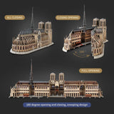 CubicFun 3D Puzzle: Architecture Expert - Notre Dame de Paris (293pc)