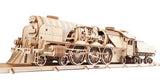 UGears: V-Express Steam Train with Tender (538pc)