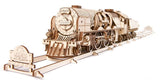 UGears: V-Express Steam Train with Tender (538pc)