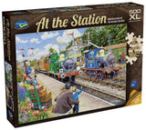 At the Station: Horsted Keynes on the Bluebell Railway (500pc Jigsaw)