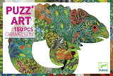 Djeco: 150-Piece Puzzle Art - Chameleon
