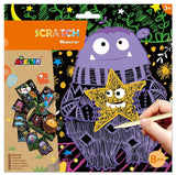 Avenir: Scratch Art Kit - Monster (8-Pack)
