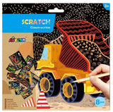 Avenir: Scratch Art Kit - Construction (8-Pack)