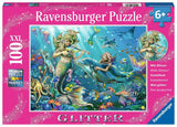 Ravensburger: Underwater Beauties, Glitter (100pc Jigsaw) (100pcs)