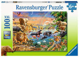 Ravensburger: Savannah Jungle Waterhole (100pc Jigsaw)
