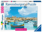 Ravensburger: Mediterranean Malta (1000pc Jigsaw)