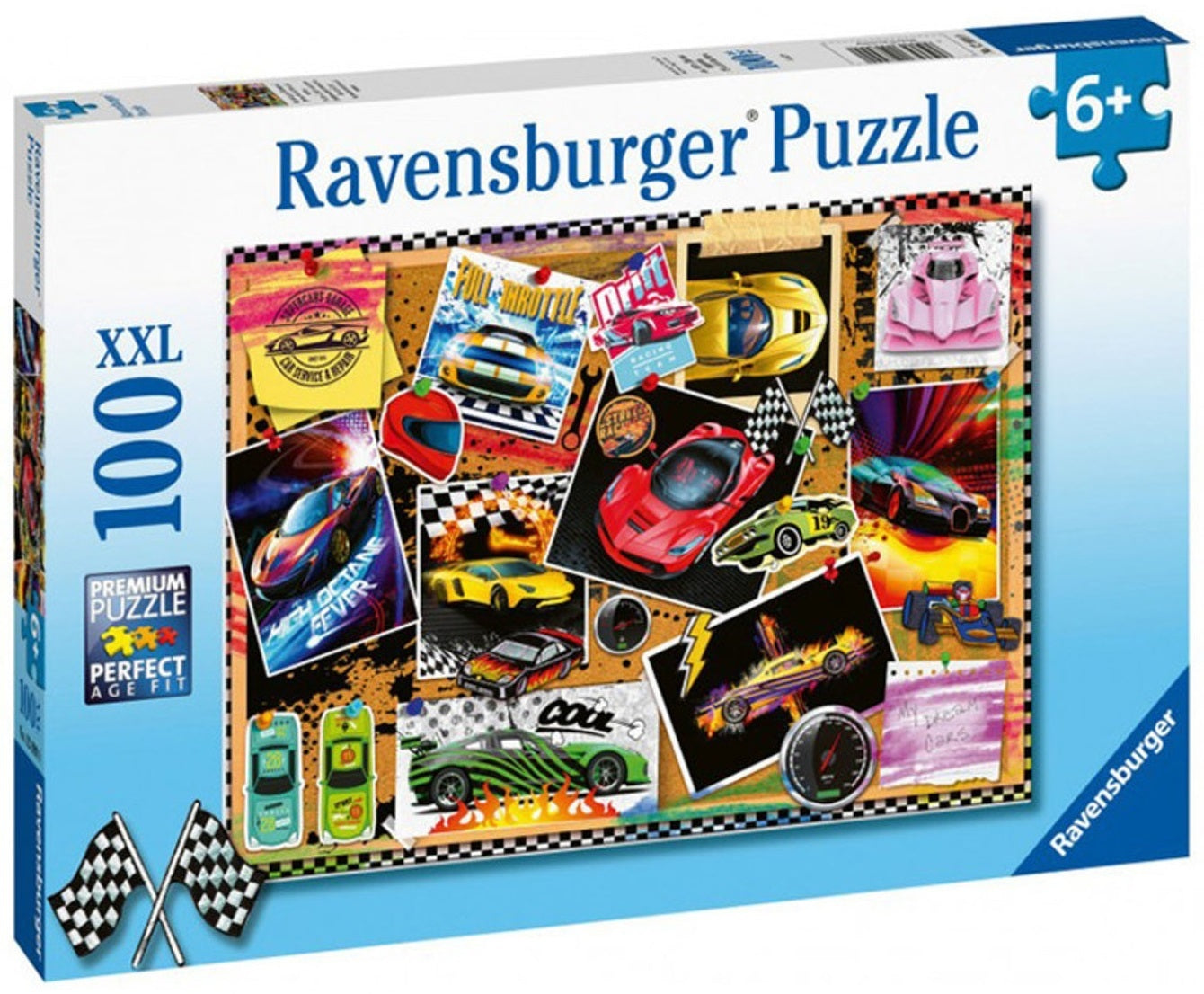 Ravensburger: Dream Cars! (100pc Jigsaw)