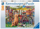 Ravensburger: Cute Dogs in the Garden (500pc Jigsaw)